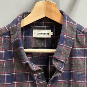 Taylor Stitch - The Jack - Men’s Button-Down Shirt - Plaid - Large (42)